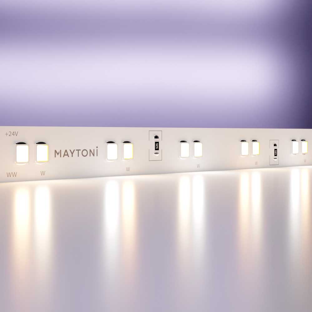 

Светодиодная лента Maytoni Technical 19W/m 5M 20041, Белый, 20041 Светодиод. лента 24В