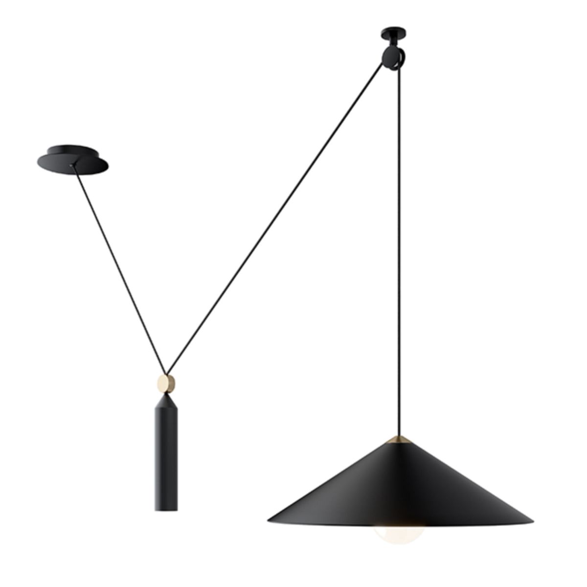 

Подвесной светильник Maytoni Technical Peso P080PL-01B, Черный, P080PL-01B Pendant