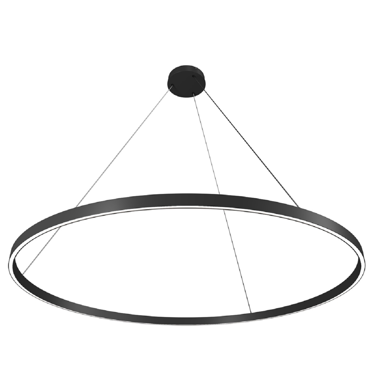 

Подвесной светодиодный светильник Maytoni Rim MOD058PL-L65B3K, Черный, MOD058PL-L65B3K Modern