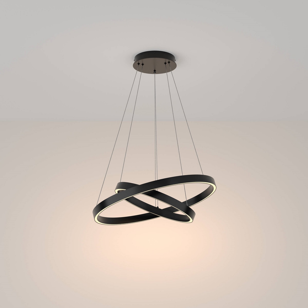 

Подвесной светильник Maytoni Rim MOD058PL-L55B3K, Черный, MOD058PL-L55B3K Modern