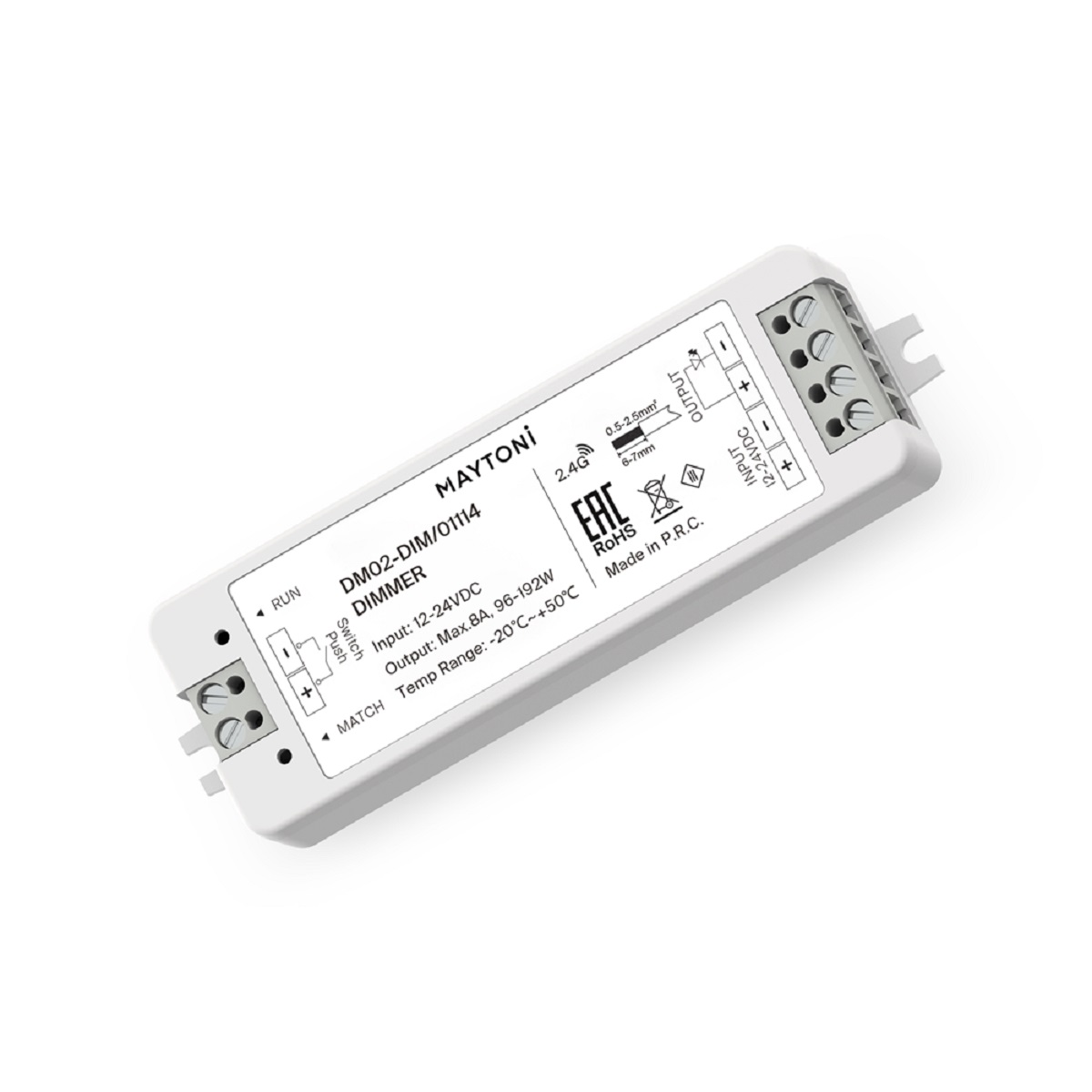 

Диммер для монохромной светодиодной ленты Maytoni Led Strip 01114, Белый, 01114 Led Strip