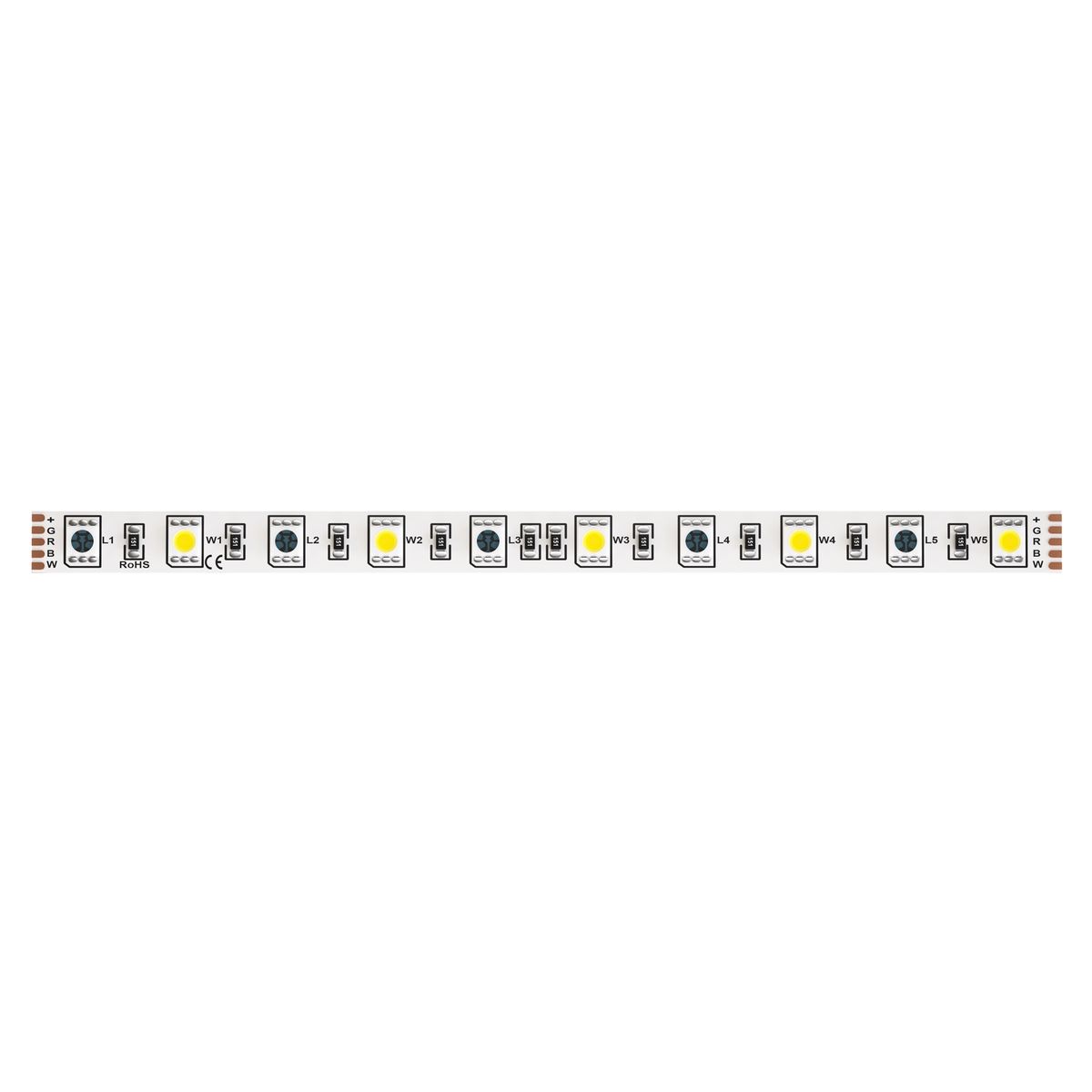 

Светодиодная лента Maytoni Technical 14,4W/m 60LED/m 5050SMD RGB/холодный белый 5M 10178, 10178 Led strip
