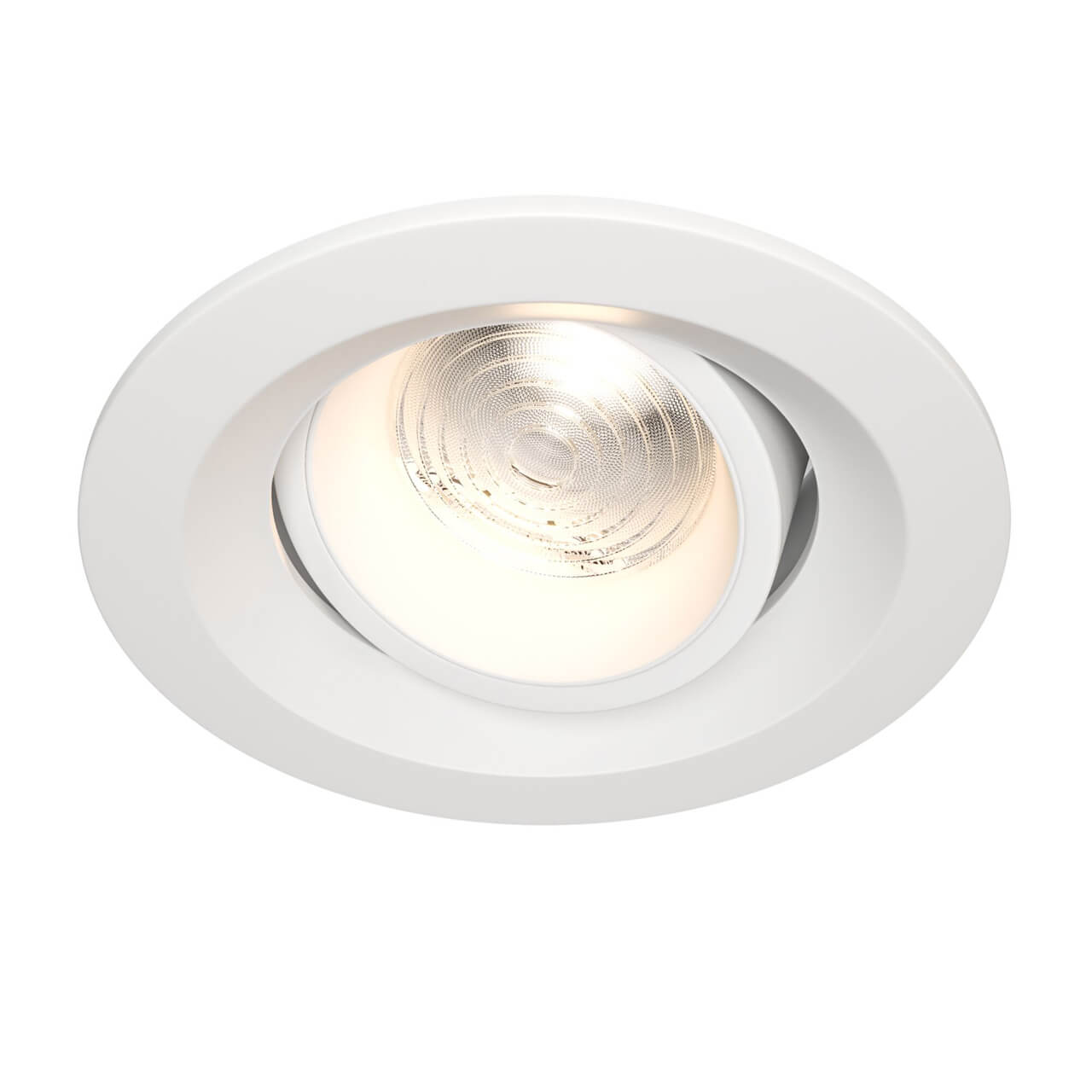 

Встраиваемый светодиодный светильник Maytoni Elem DL052-L7W3K, Белый, DL052-L7W3K Downlight