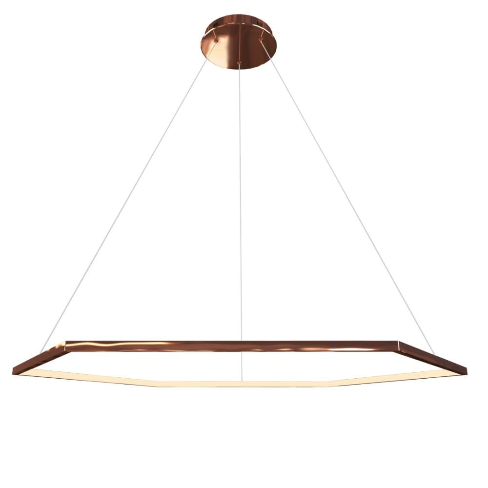 

Подвесной светодиодный светильник Milosh Tendence 0873CL-24PG, Розовое золото, 0873CL-24PG 0873
