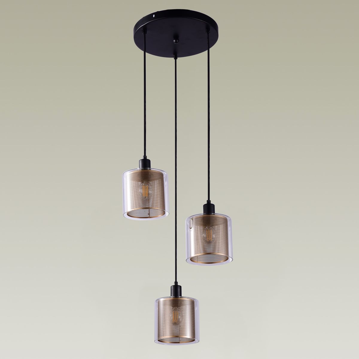 

Подвесная люстра Moderli Brizzi V2871-3P, Золотой, V2871-3P Brizzi