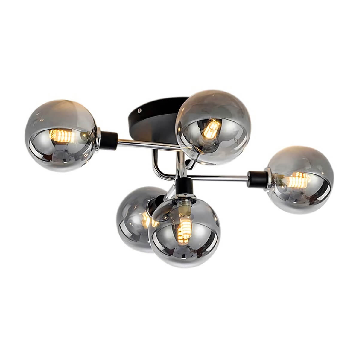 

Потолочная люстра Moderli Smolly V2061-5C, Дымчатый, V2061-5C Smolly