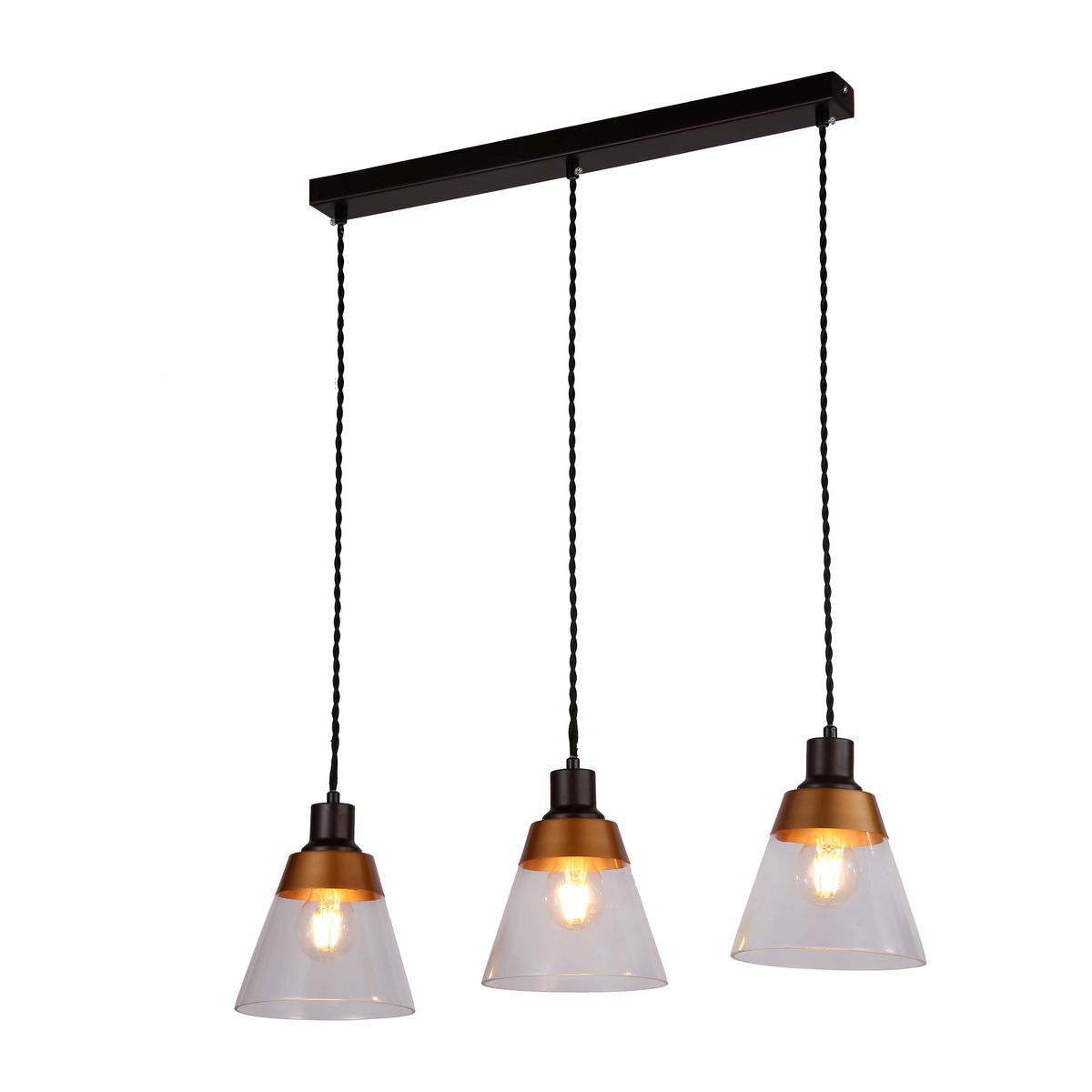 

Подвесной светильник Moderli Brizzi V2781-3P, Золотой, V2781-3P Brizzi
