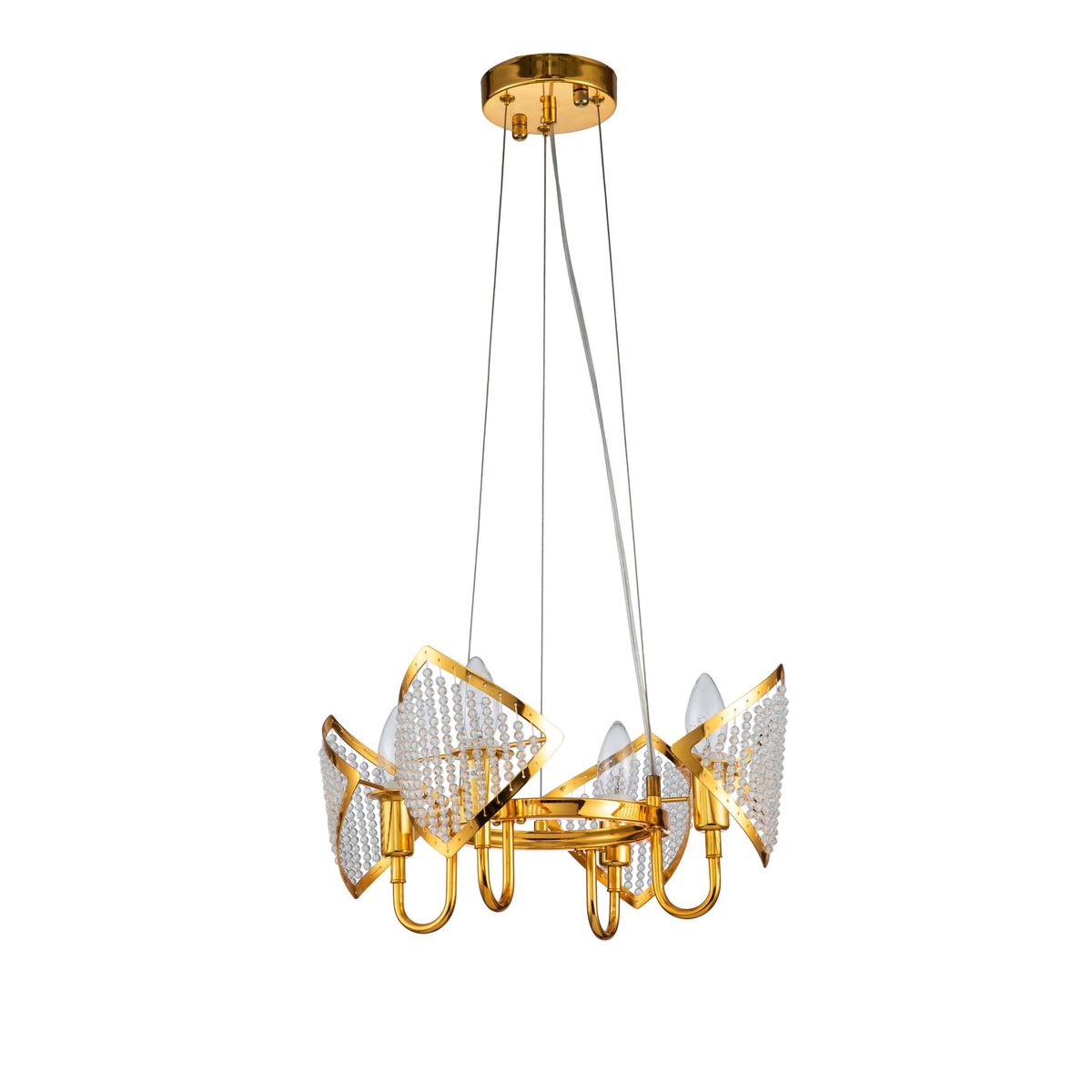 

Подвесная люстра Moderli Shade V8050-4P, Золотой, V8050-4P Shade