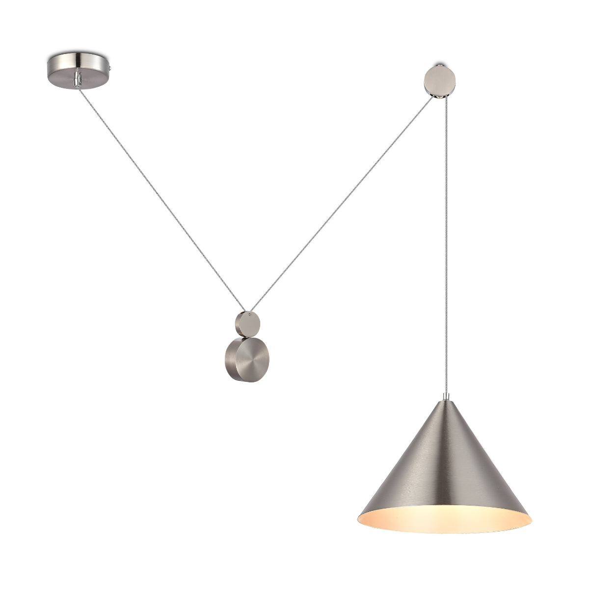 

Подвесной светильник Moderli Plano V10533-1P, Никель, V10533-1P Plano
