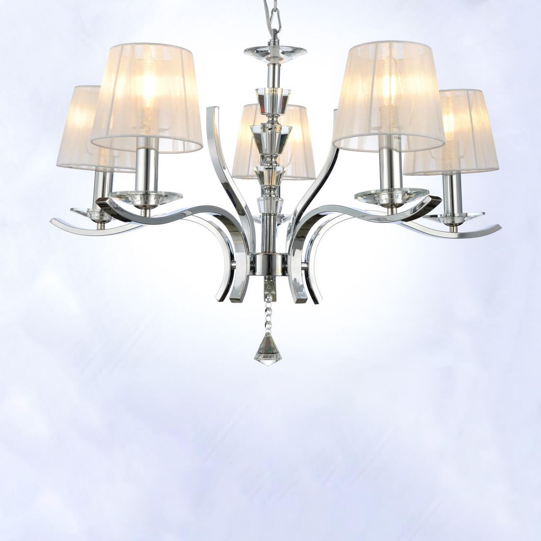 

Подвесная люстра Moderli Silvestor V2551-5P, Белый, V2551-5P Silvestor