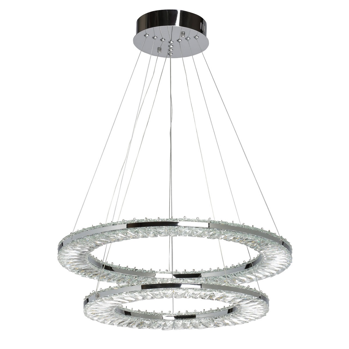 

Подвесная светодиодная люстра MW-Light Гослар 498016202, Хром, 498016202 Гослар
