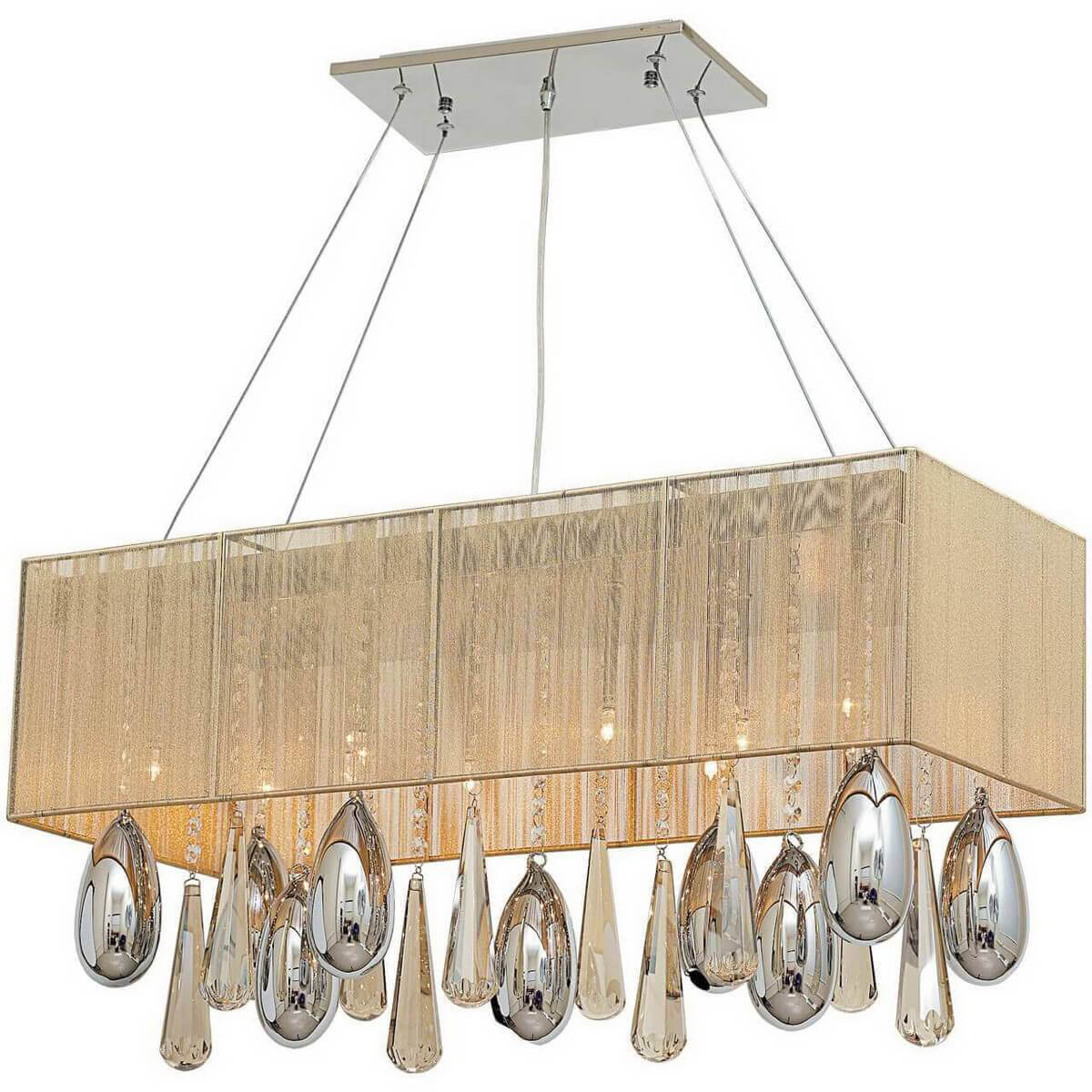

Подвесная светодиодная люстра MW-Light Жаклин 2 465015510