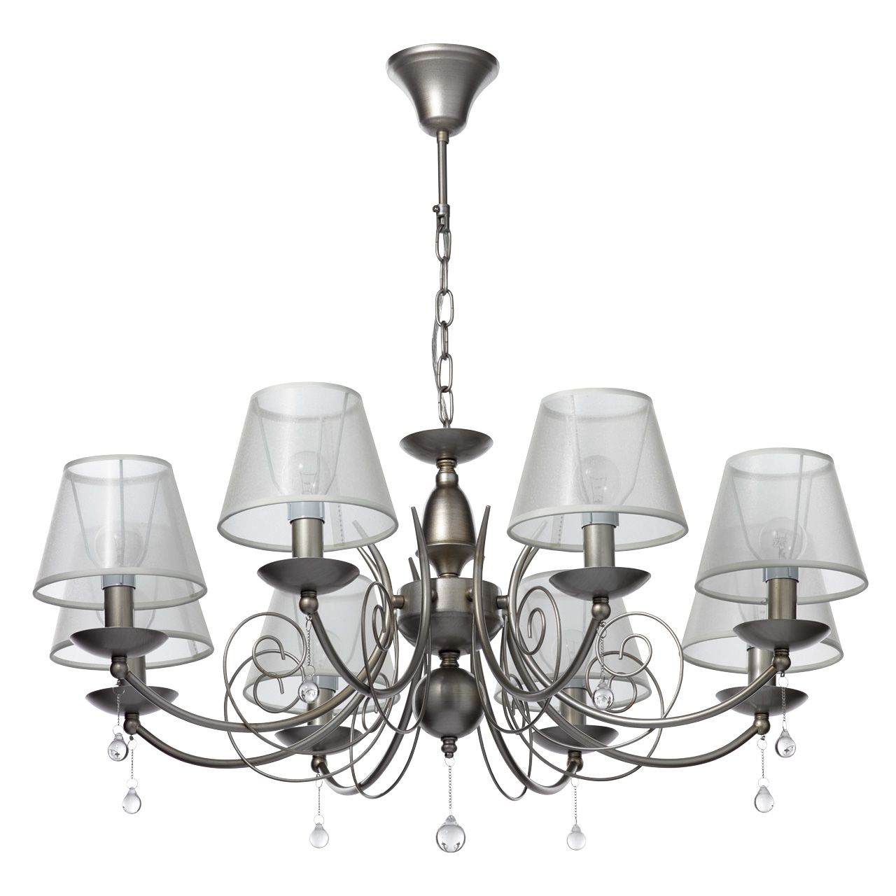 

Подвесная люстра MW-Light Глория 328010808, Кремовый, 328010808 Глория