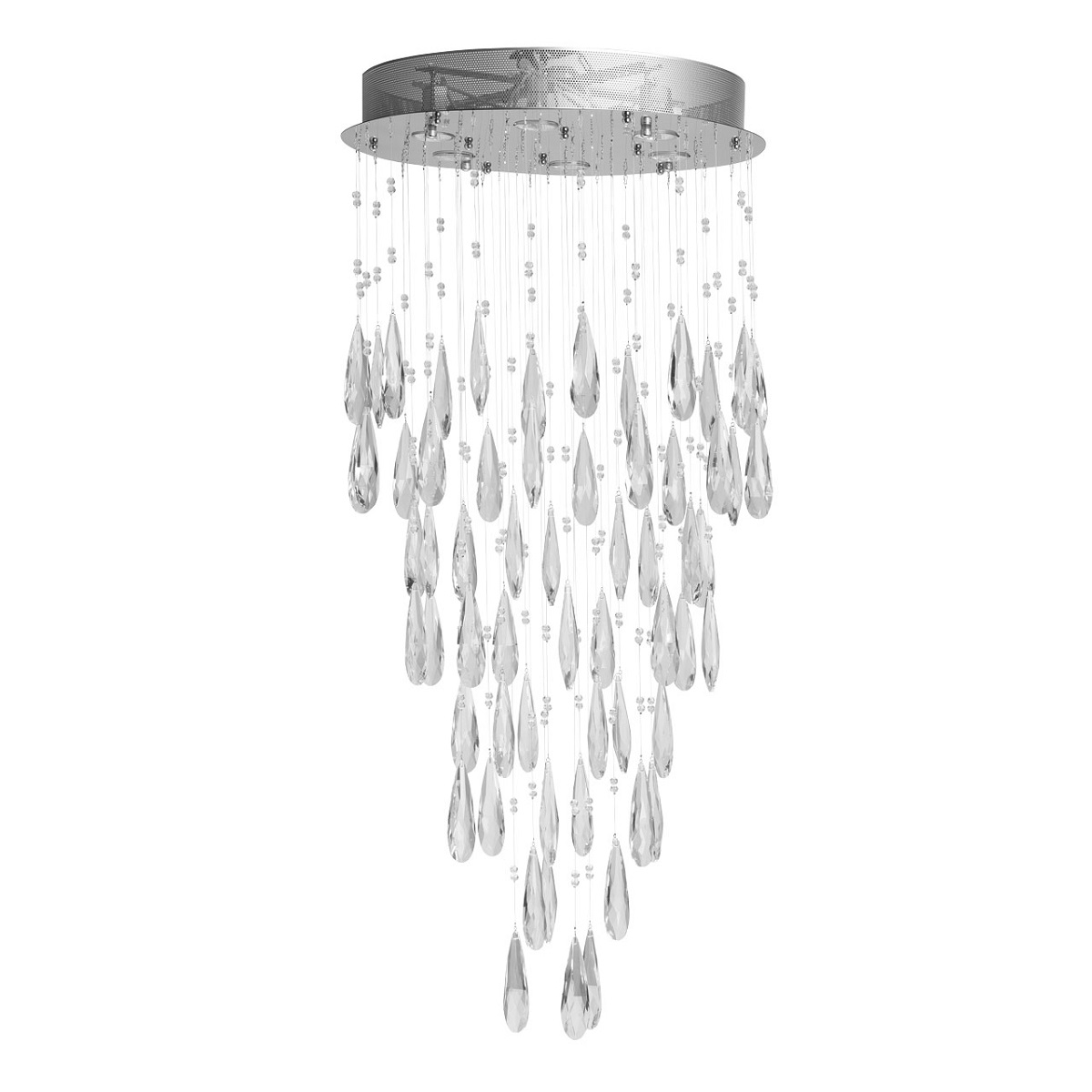 

Потолочная люстра MW-Light Каскад 113010606, Хром, 113010606 Каскад
