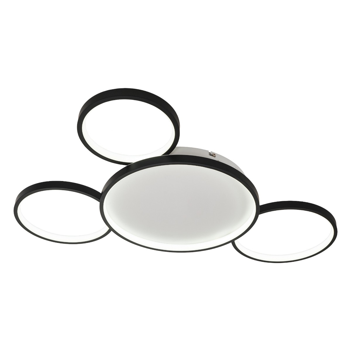 

Потолочная светодиодная люстра MyFar Emma MR1200-4CL, Черный, MR1200-4CL Emma