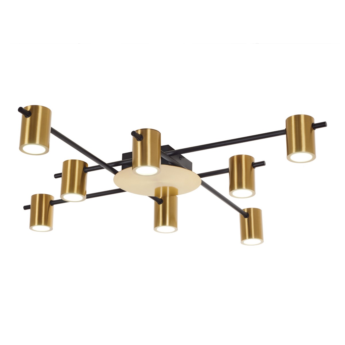 

Потолочная люстра MyFar Gella MR1180-8C, Черный, MR1180-8C Gella