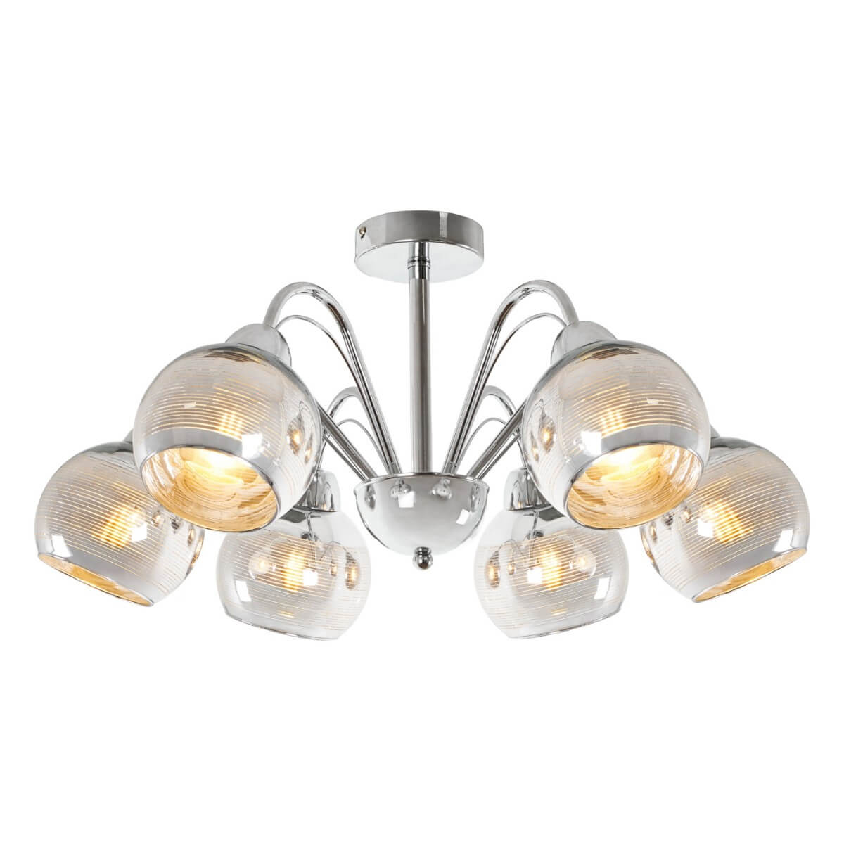 

Потолочная люстра MyFar Marsel MR1611-6C, Хром, MR1611-6C Marsel
