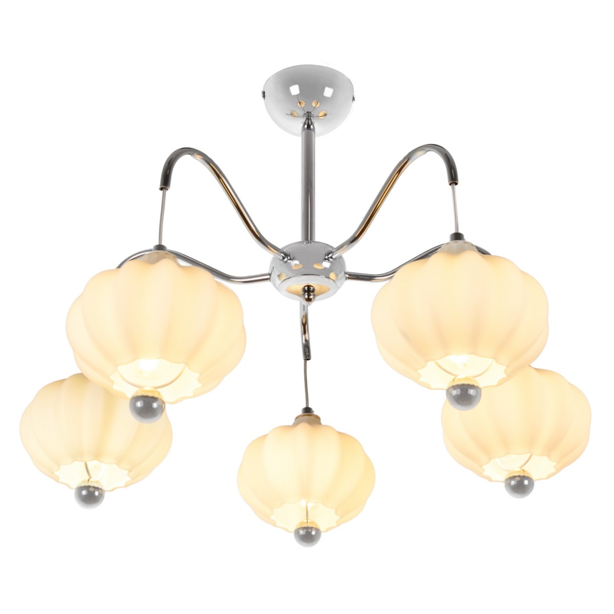 

Потолочная люстра MyFar Katrin MR1811-5C, Хром, MR1811-5C Katrin