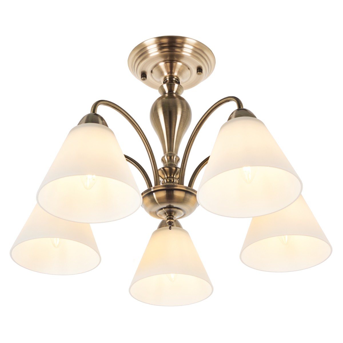 

Потолочная люстра MyFar Anna MR1451-5C, Бронза, MR1451-5C Anna