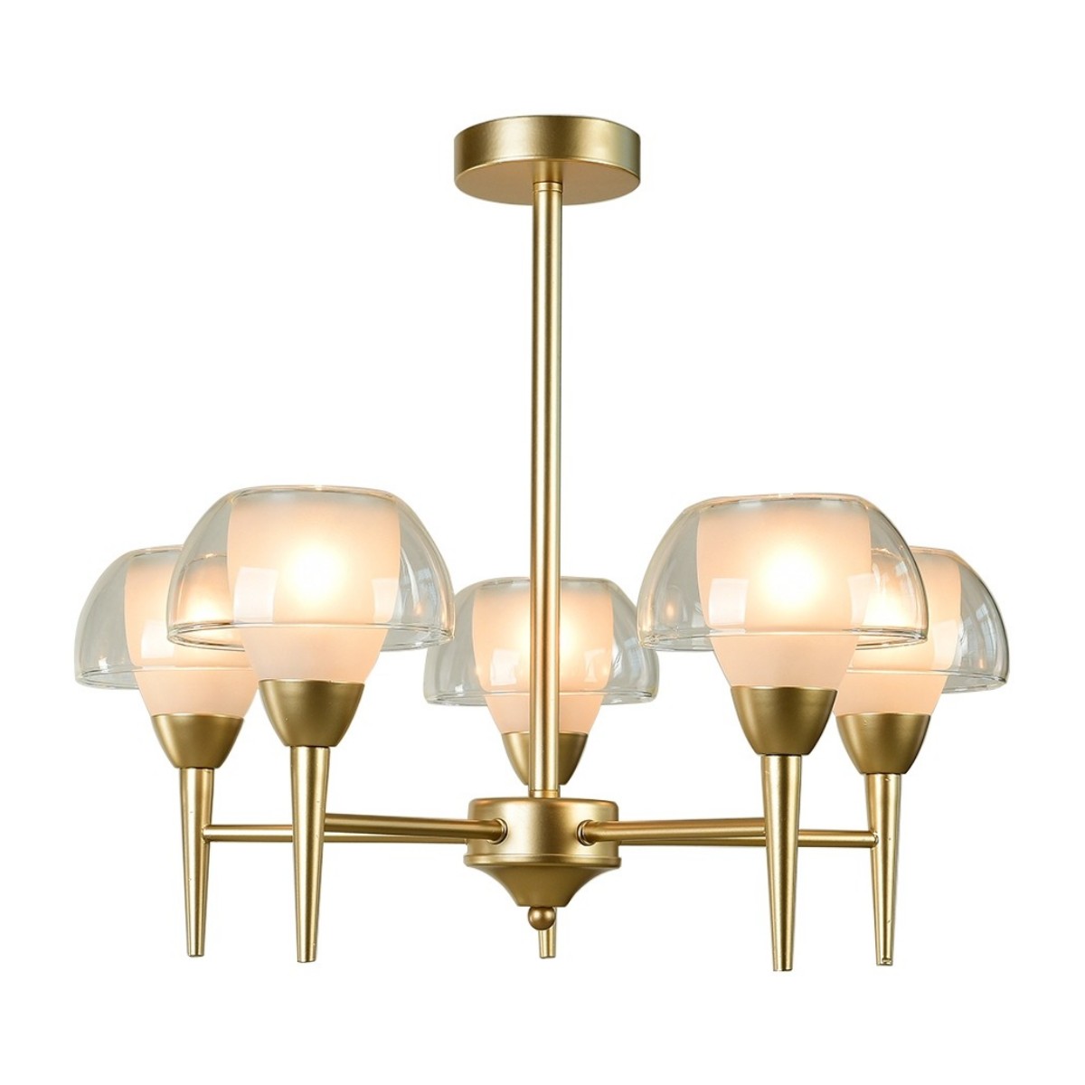 

Потолочная люстра MyFar Silvia MR1300-5P, Золотой, MR1300-5P Silvia