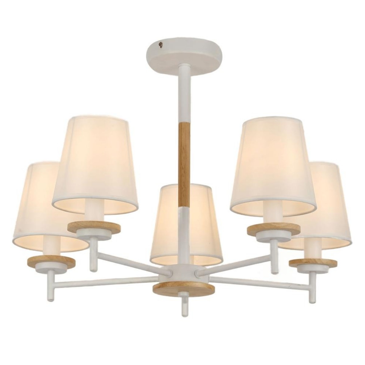 

Потолочная люстра MyFar Daniel MR1841-5C, Белый, MR1841-5C Daniel