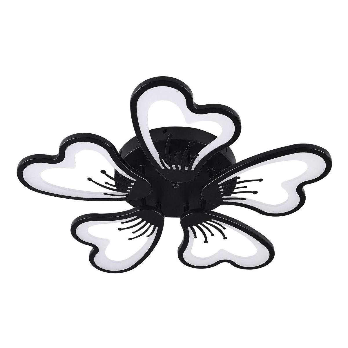 

Потолочная светодиодная люстра Natali Kovaltseva Innovation Style 83030 Black, Белый, Innovation Style 83030 Black Innovation Style