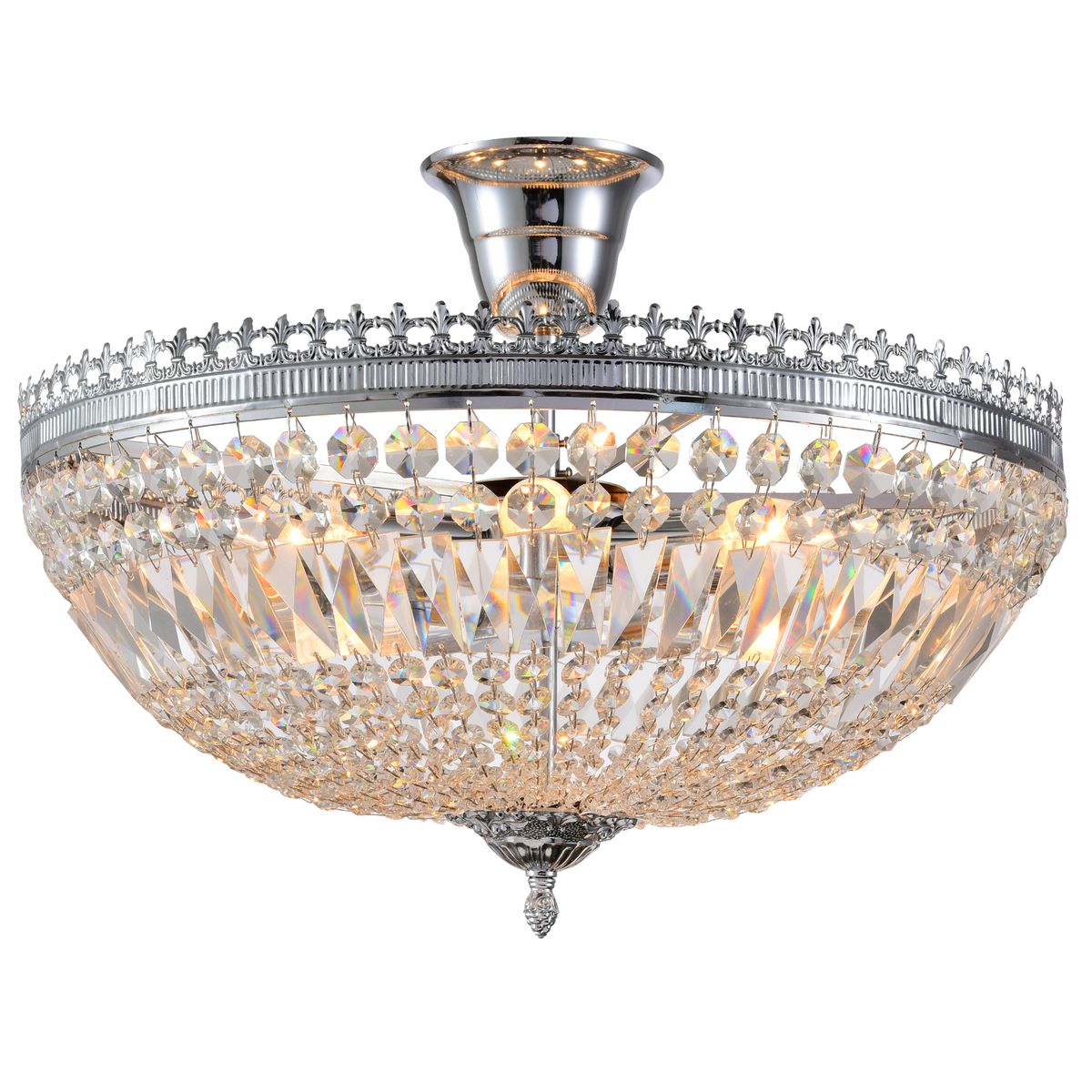 

Потолочный светильник Natali Kovaltseva Rococo 81406/6C Chrome, Хром, Rococo 81406/6C Chrome Rococo