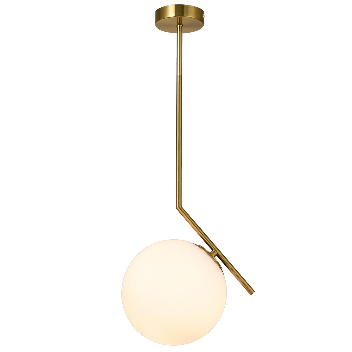 

Подвесной светильник Natali Kovaltseva Renzo 81423/1P Gold Satin, Белый, Renzo 81423/1P Gold Satin Renzo