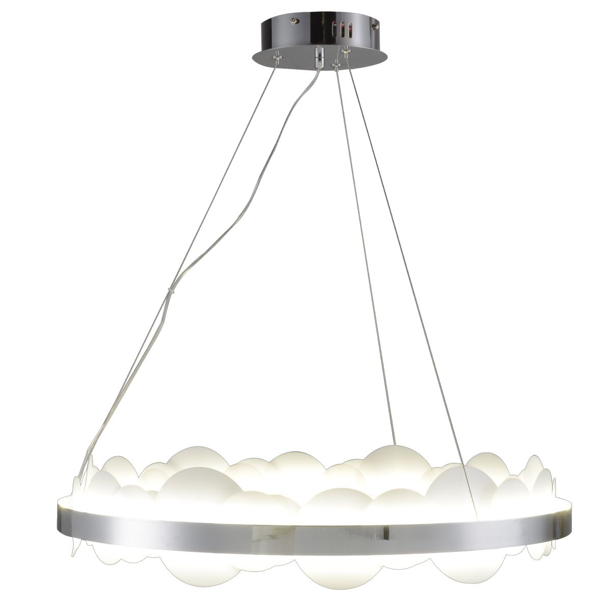 

Подвесной светодиодный светильник Natali Kovaltseva Loft Led Lamps 81361 Chrome, Белый, Led Lamps 81361 Chrome Loft Led
