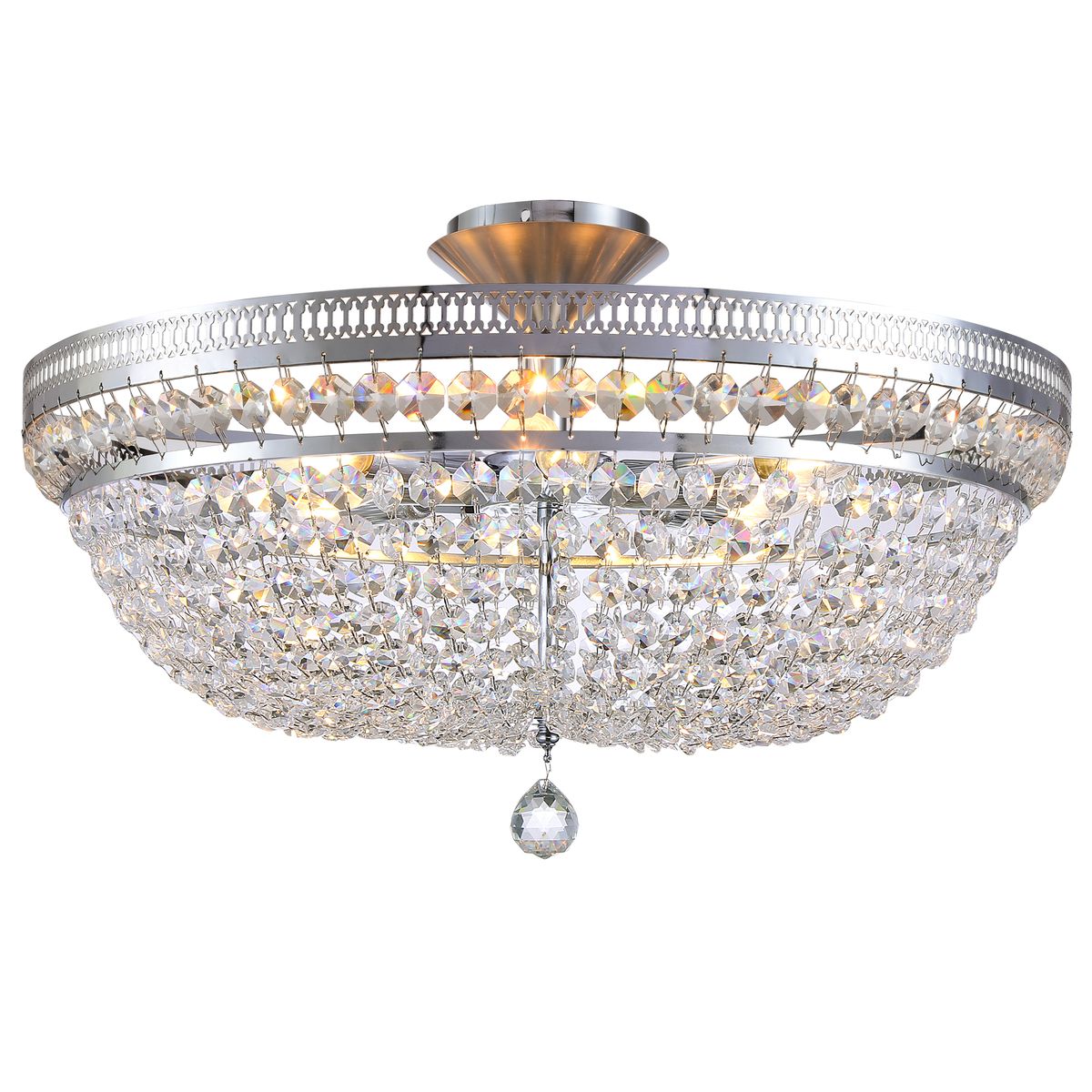 

Потолочный светильник Natali Kovaltseva Barocco 81405/8C Chrome, Хром, Barocco 81405/8C Chrome Barocco