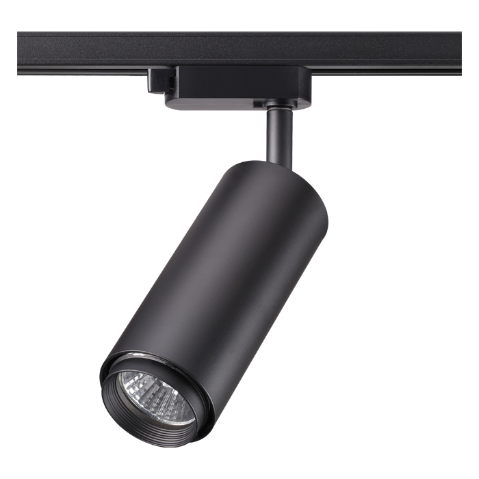 

Трековый однофазный светильник Novotech Port Pipe 370414, Черный, 370414 Pipe