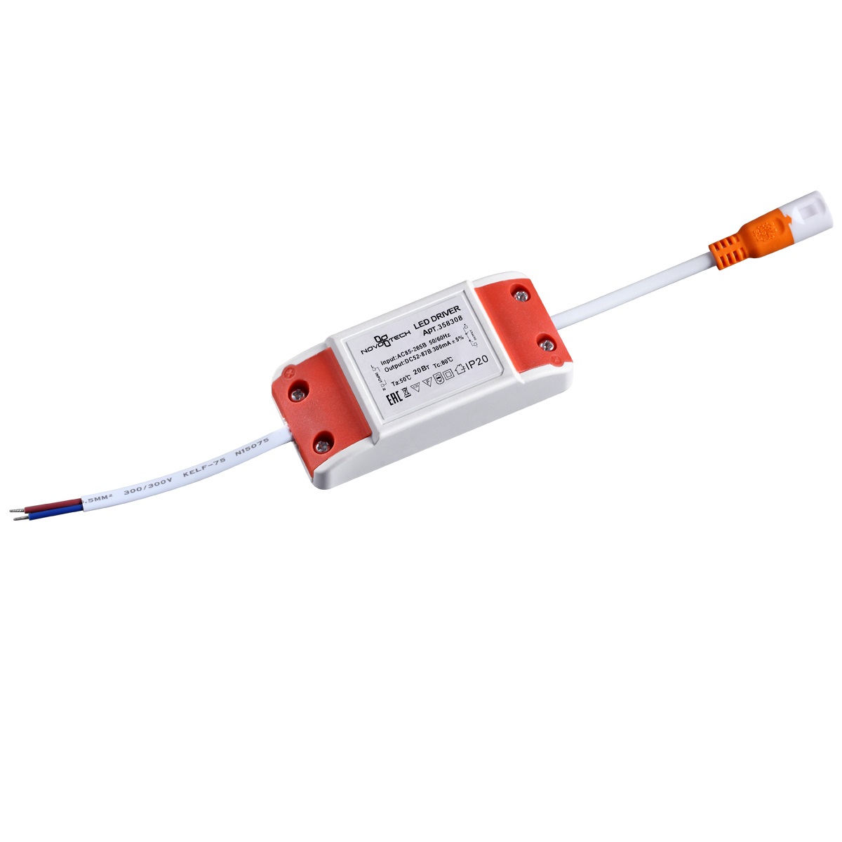 

Драйвер Novotech Drive Drum 358308, Белый, 358308 Drum