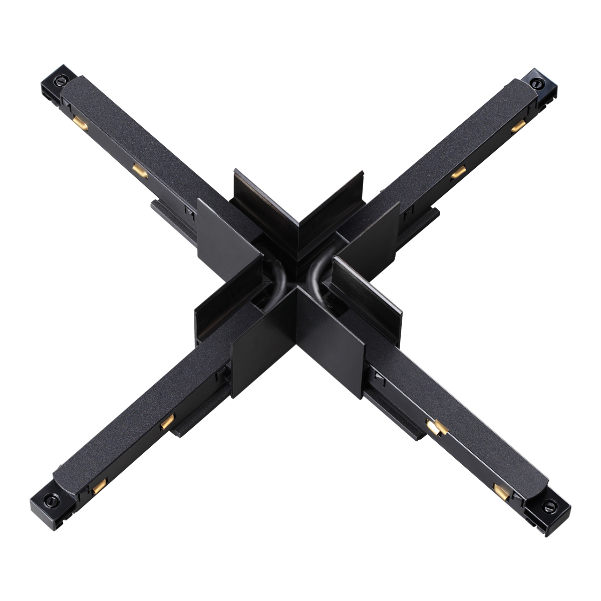 

Коннектор X-образный для низковольтного шинопровода Novotech Shino Flum 135128, Черный, 135128 Flum