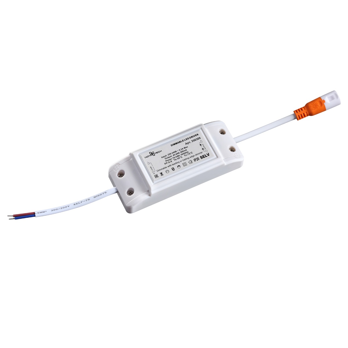

Драйвер диммируемый Novotech Drive Drum 358309, Белый, 358309 Drum ()