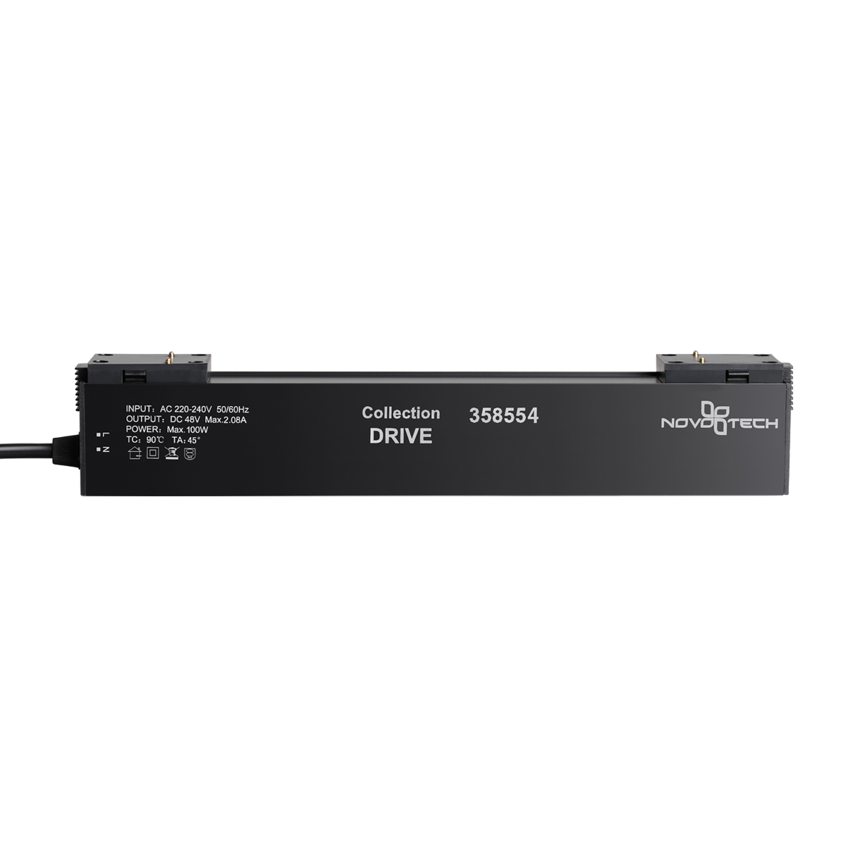 

Драйвер для однофазного шинопровода Novotech Drive Kit 358554, Черный, 358554 Kit