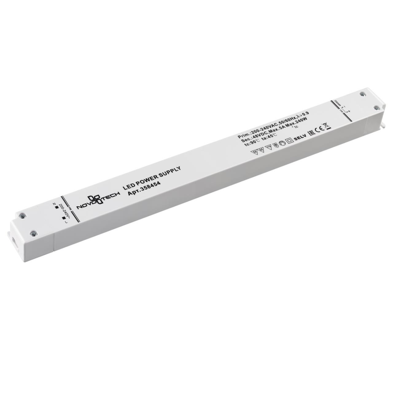

Драйвер Novotech Drive 358454, Белый, 358454 Drive