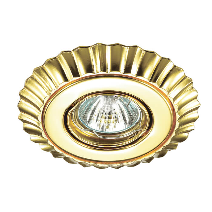 

Встраиваемый светильник Novotech Ligna 370274, Золотой, 370274 Spot