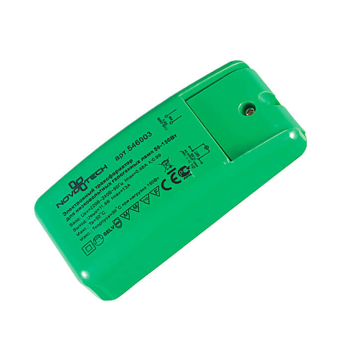 

Блок питания Novotech NT12 023 546003, Зеленый, 546003