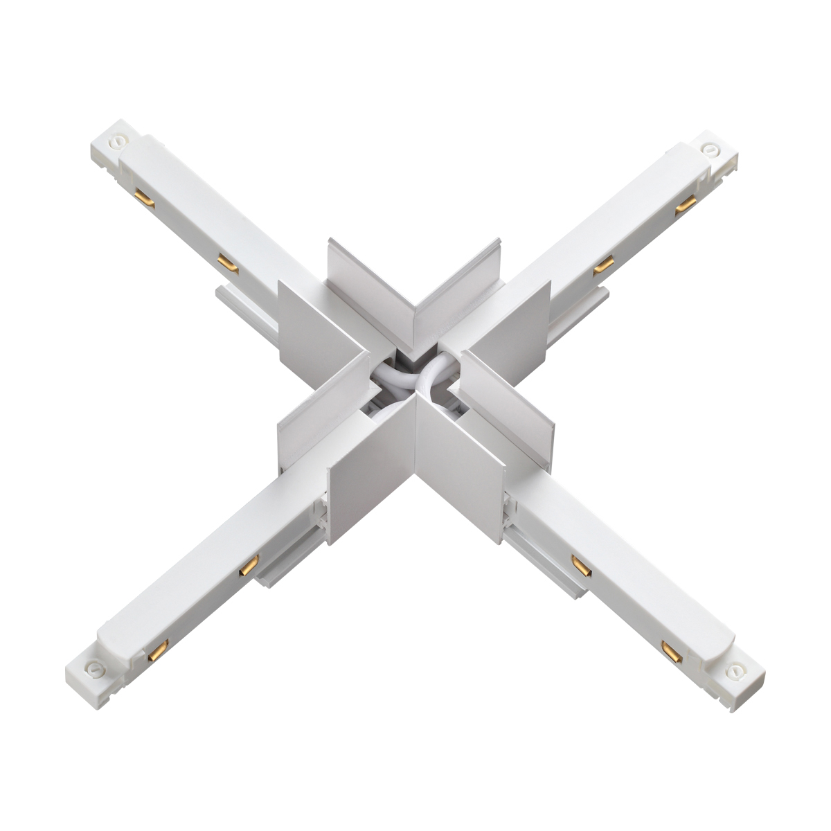 

Коннектор X-образный для низковольтного шинопровода Novotech Shino Flum 135127, Белый, 135127 Flum