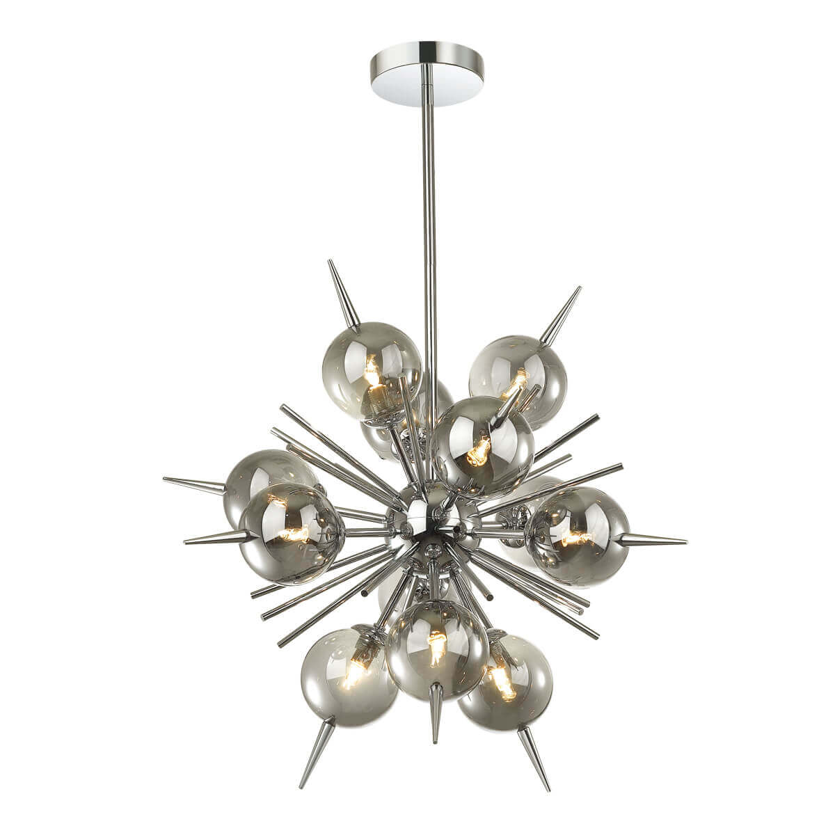 

Подвесная люстра Odeon Light Vilina 4787/12, Дымчатый, 4787/12 Modern
