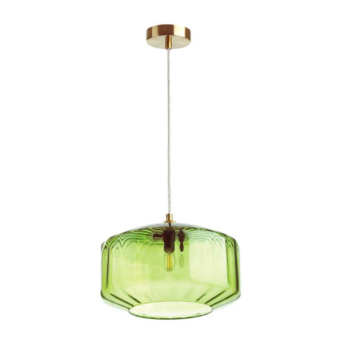 

Подвесной светильник Odeon Light Pendant Binga 4783/1, Зеленый, 4783/1 Binga
