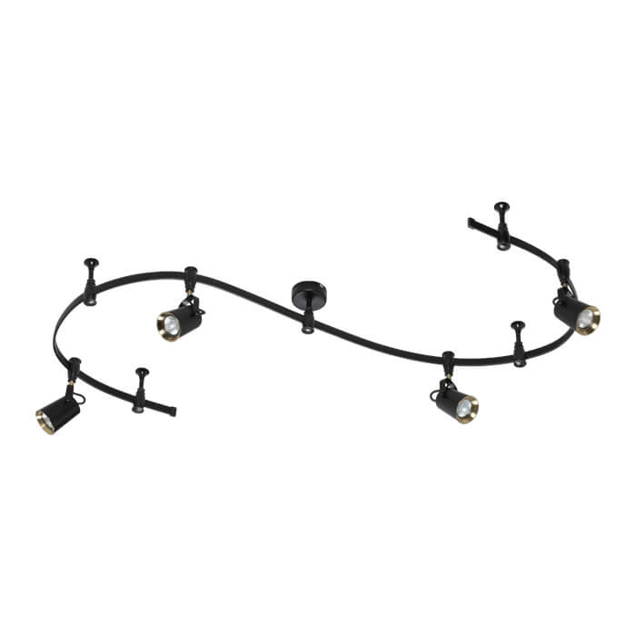 

Трековая система Odeon Light Flexi Black 3629/4TR