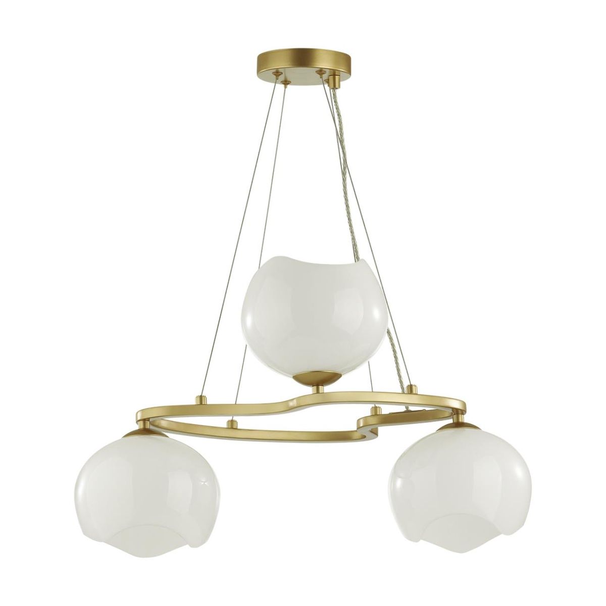 

Подвесная люстра Odeon Light Modern Waterlily 4873/3, Белый, 4873/3 Waterlily