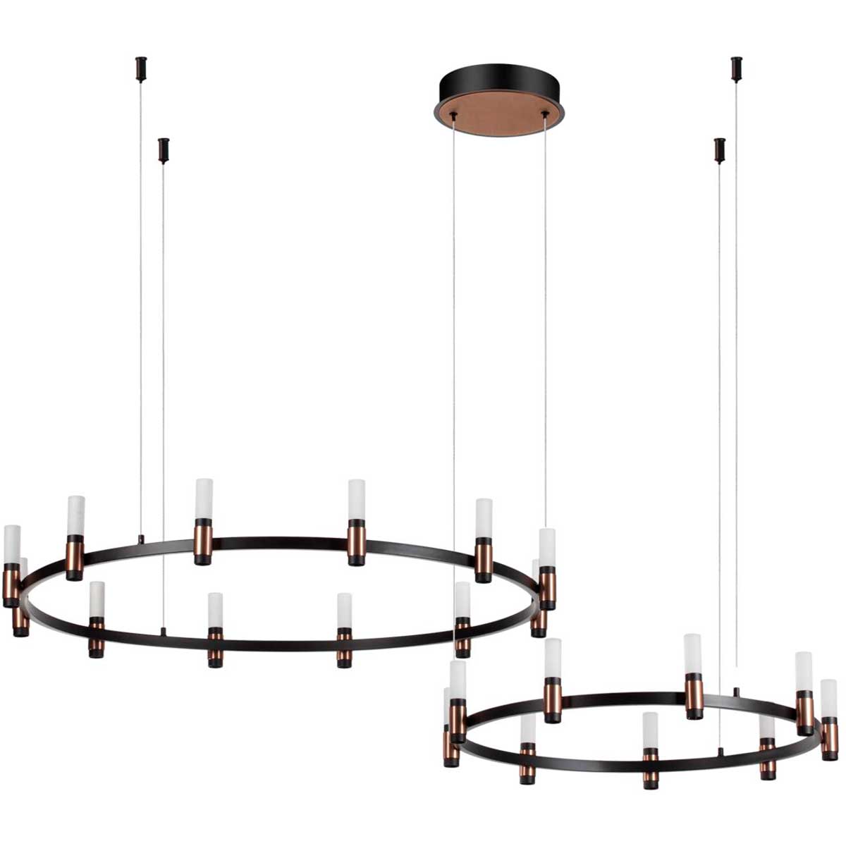 

Подвесная светодиодная люстра Odeon Light Candel 5009/98LA, Черный, 5009/98LA Candel