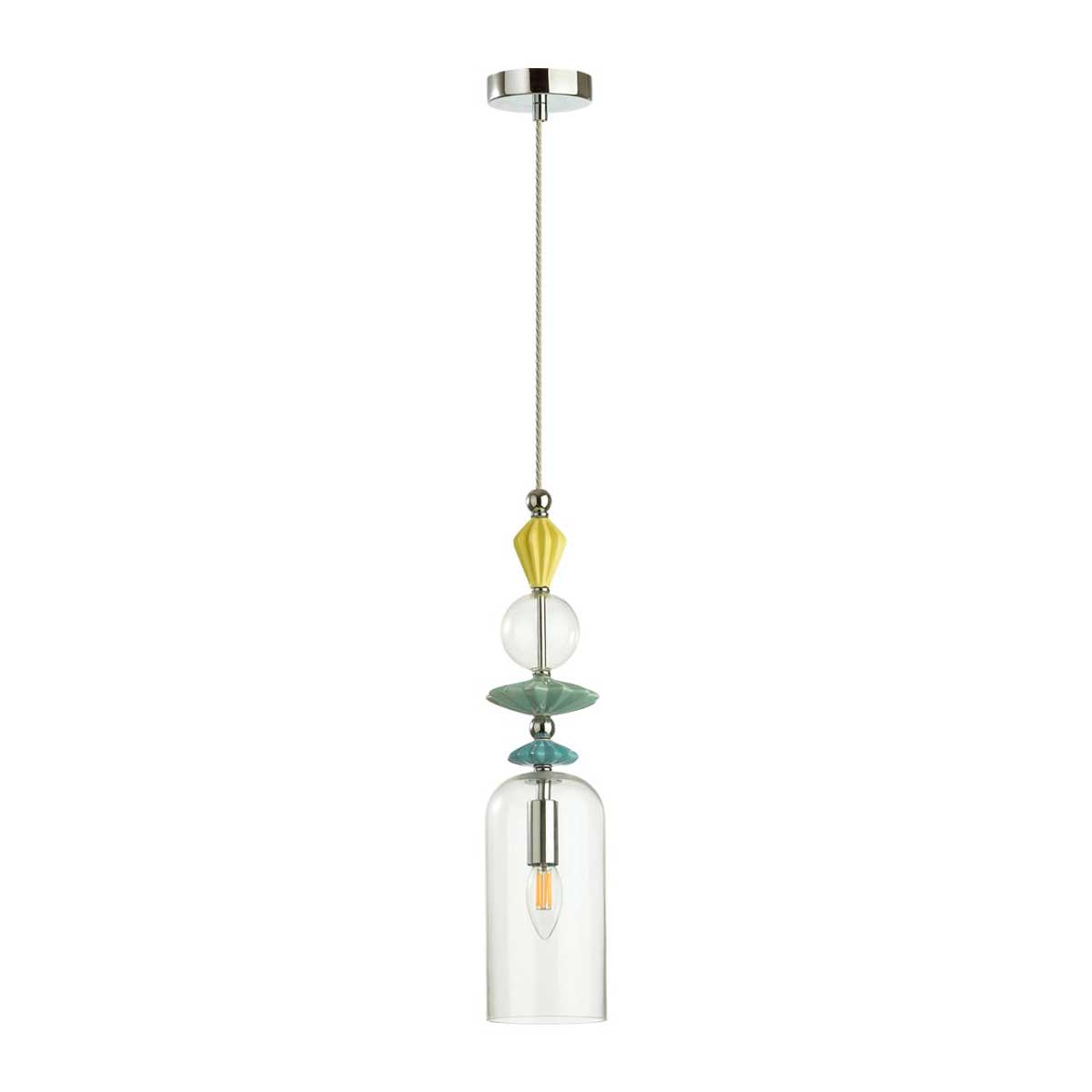 

Подвесной светильник Odeon Light Classic Bizet 4893/1, Разноцветный, 4893/1 Bizet