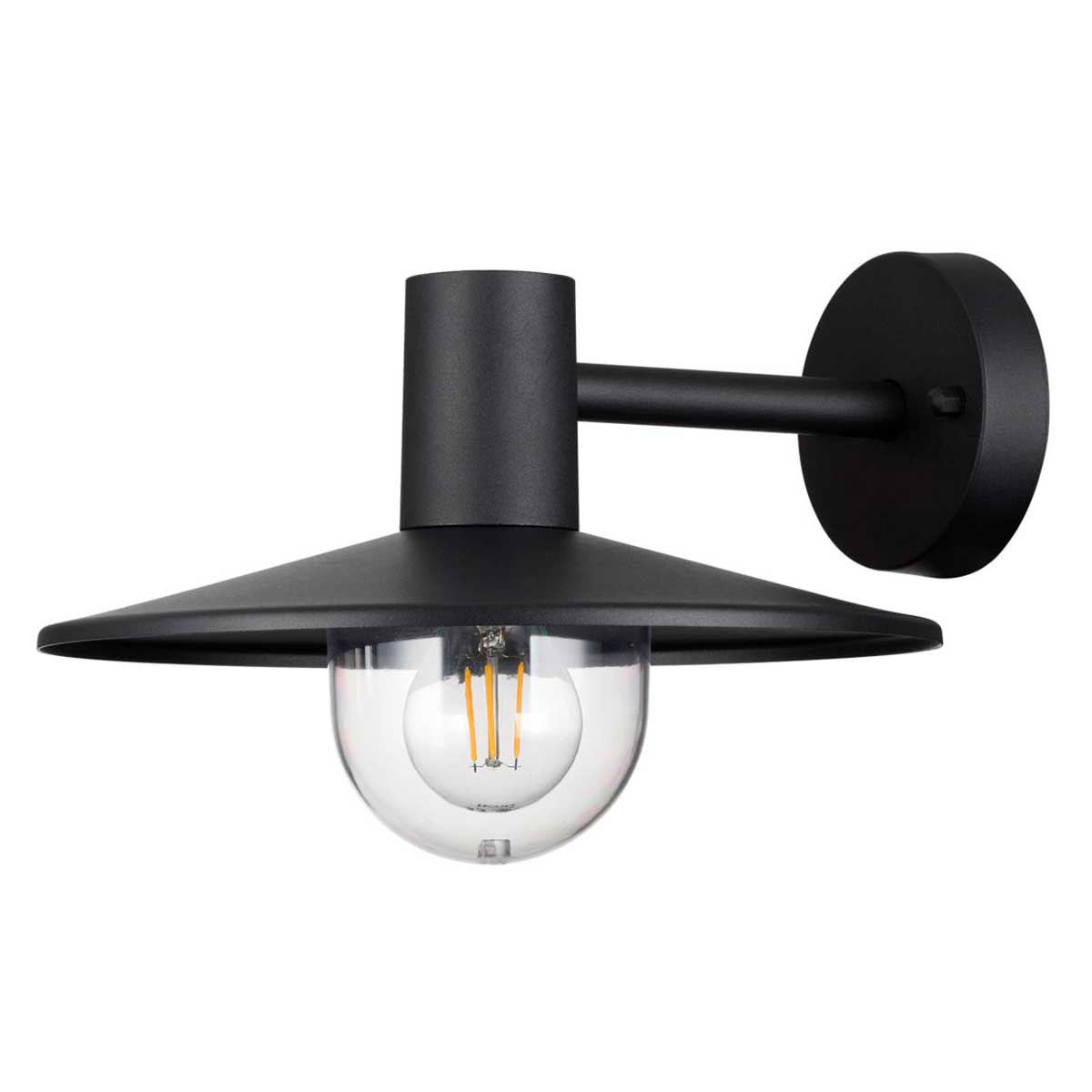 

Уличный настенный светильник Odeon Light Nature Furcadia 4833/1W, Черный, 4833/1W Furcadia