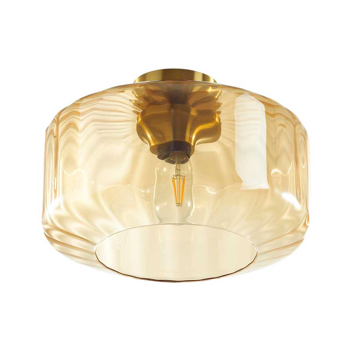 

Потолочный светильник Odeon Light Pendant Binga 4747/1C, Янтарный, 4747/1C Binga