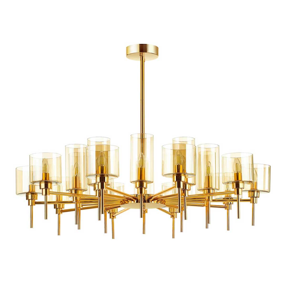 

Подвесная люстра Odeon Light Modern Diatra 4689/20, Янтарный, 4689/20 Diatra