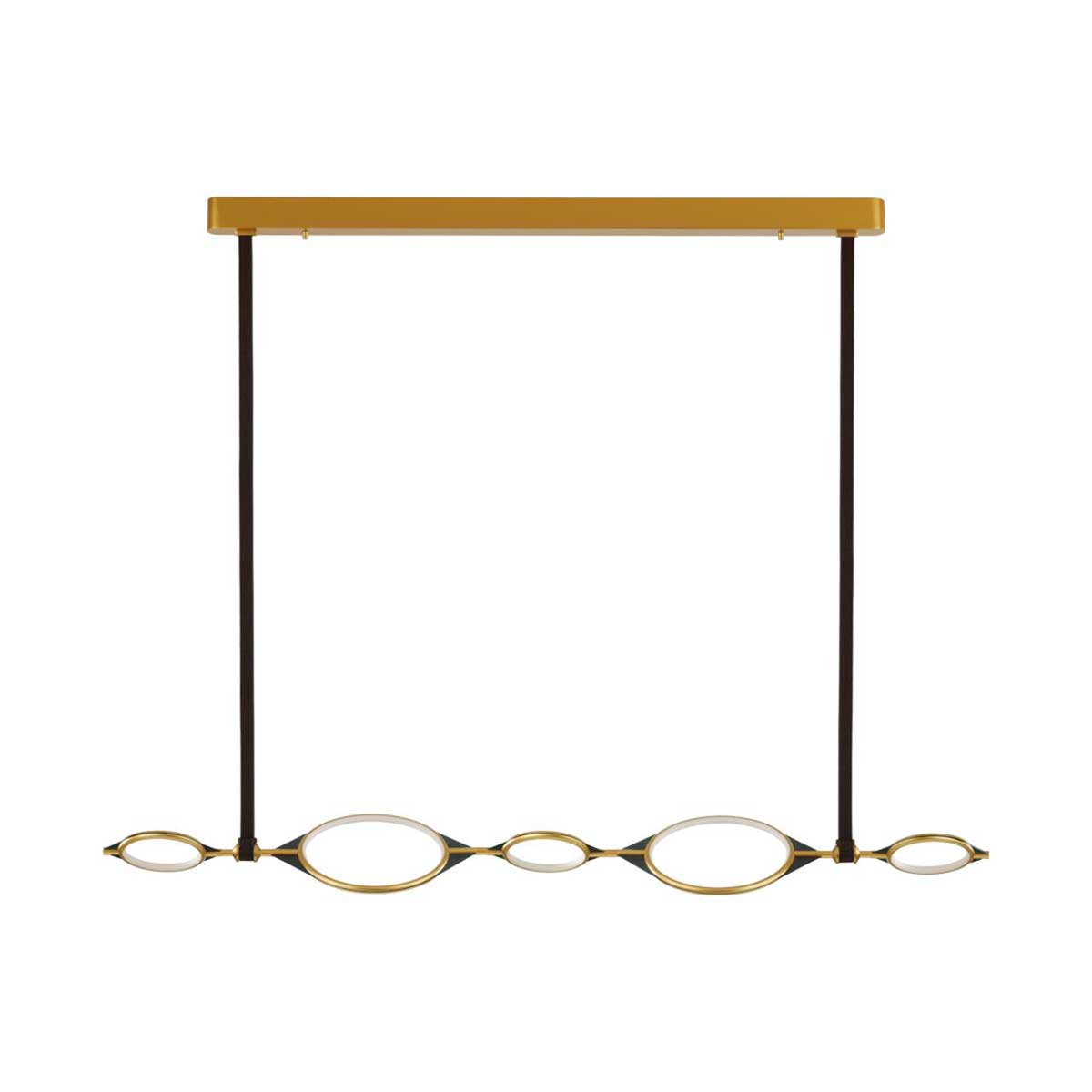 

Подвесной светодиодный светильник Odeon Light Vikema 4995/50L, Матовое золото, 4995/50L Vikema
