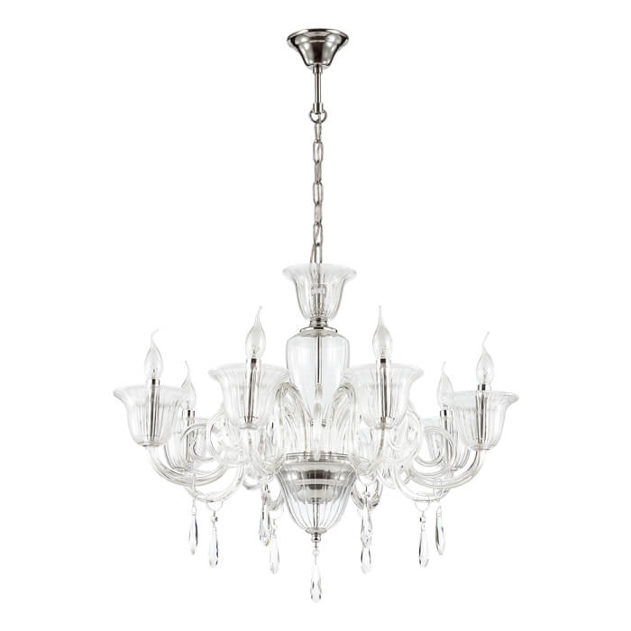 

Люстра Odeon Light, Хром, 3950/8 Ninfea Clear